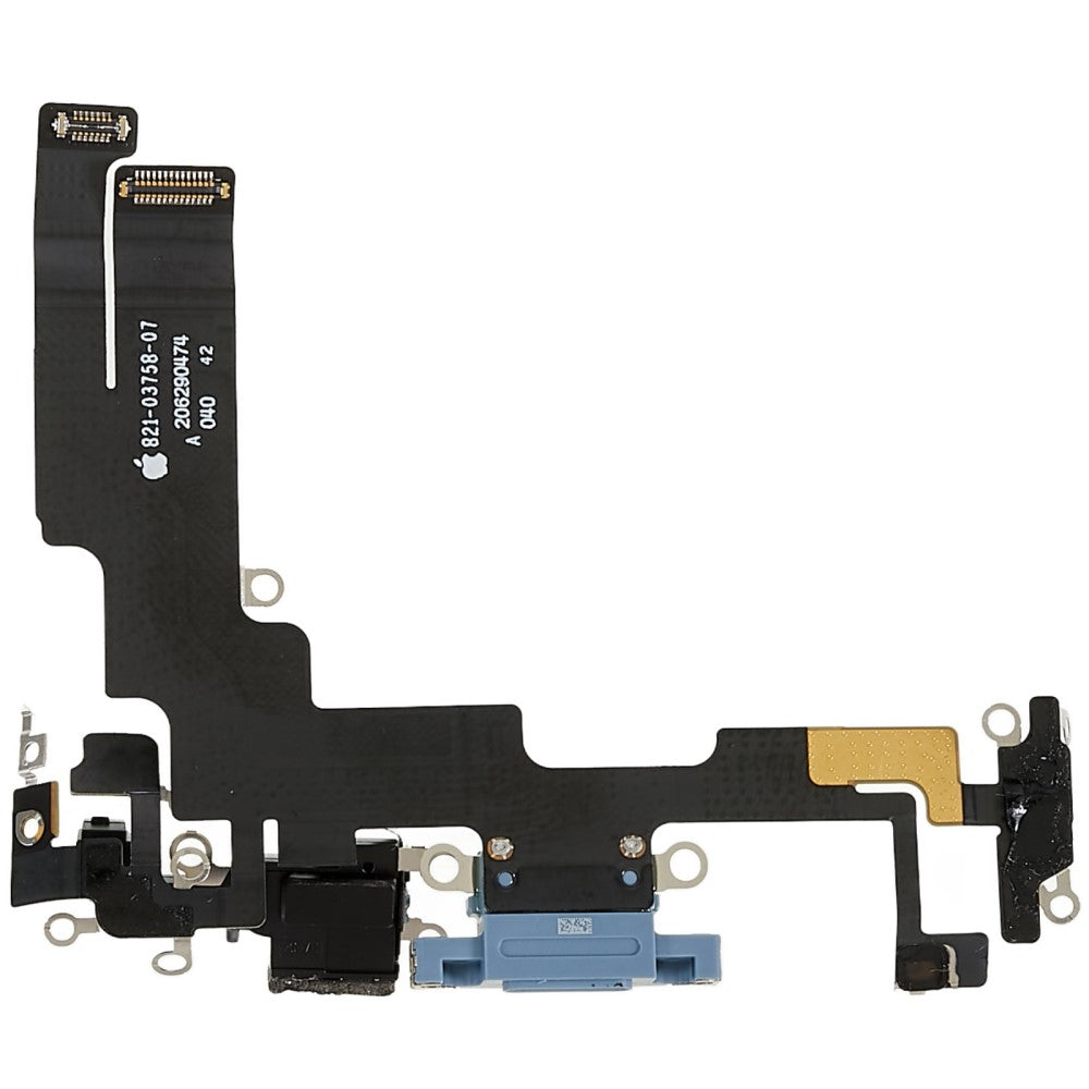 Flex Dock Chargement de données USB iPhone 14 Bleu