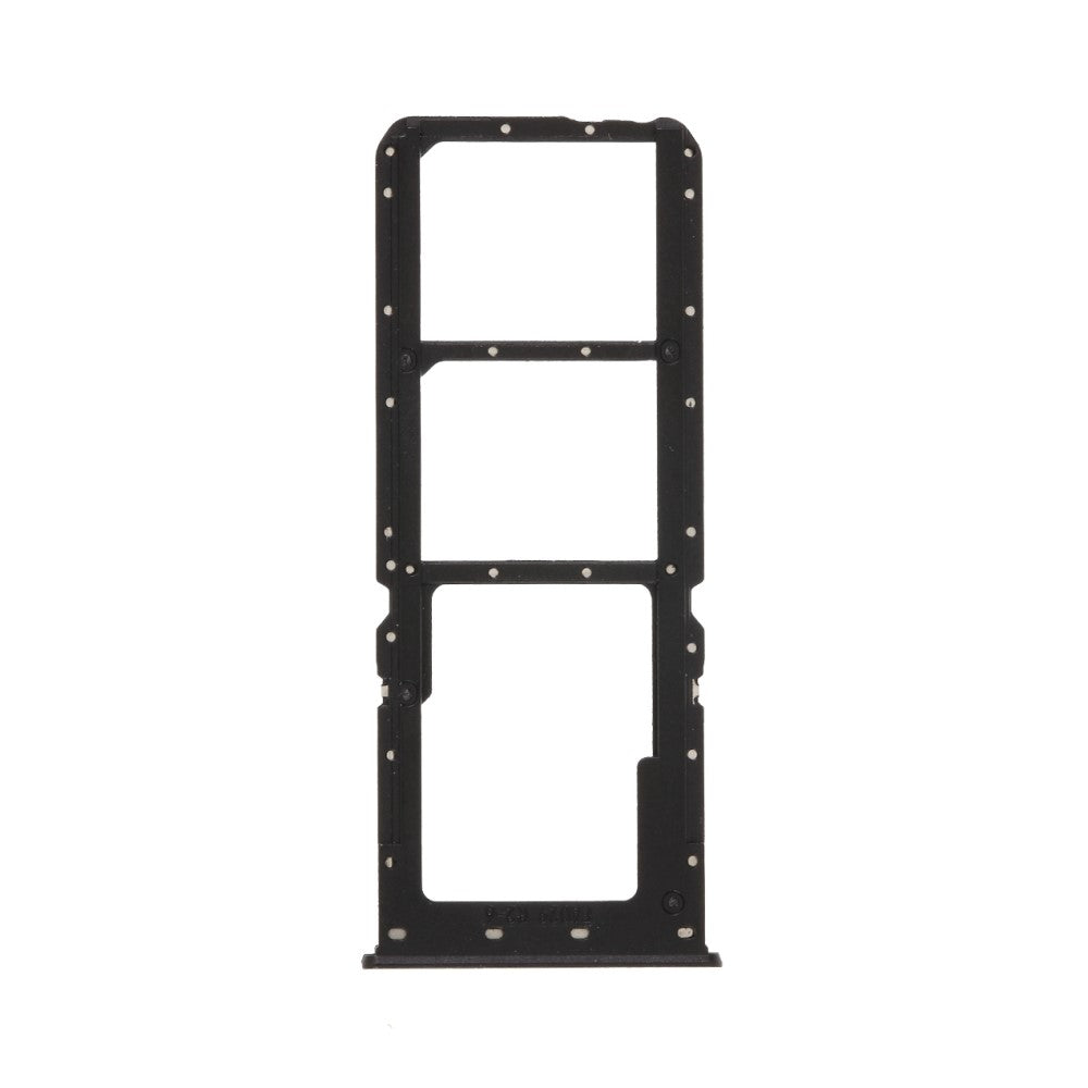 SIM Holder Tray Micro SIM / Micro SD Oppo A5 (2020) Black
