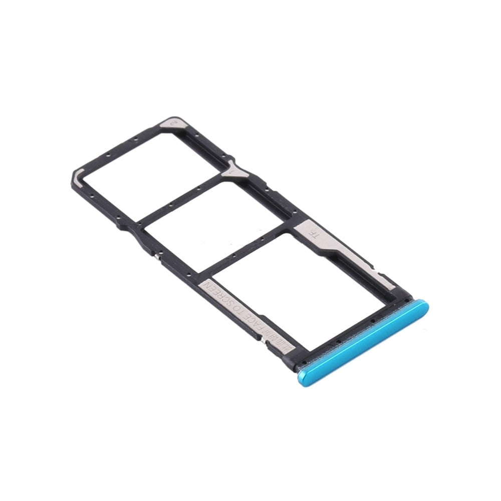 Plateau porte-carte SIM Micro SIM / Micro SD Xiaomi Redmi Note 9S Vert
