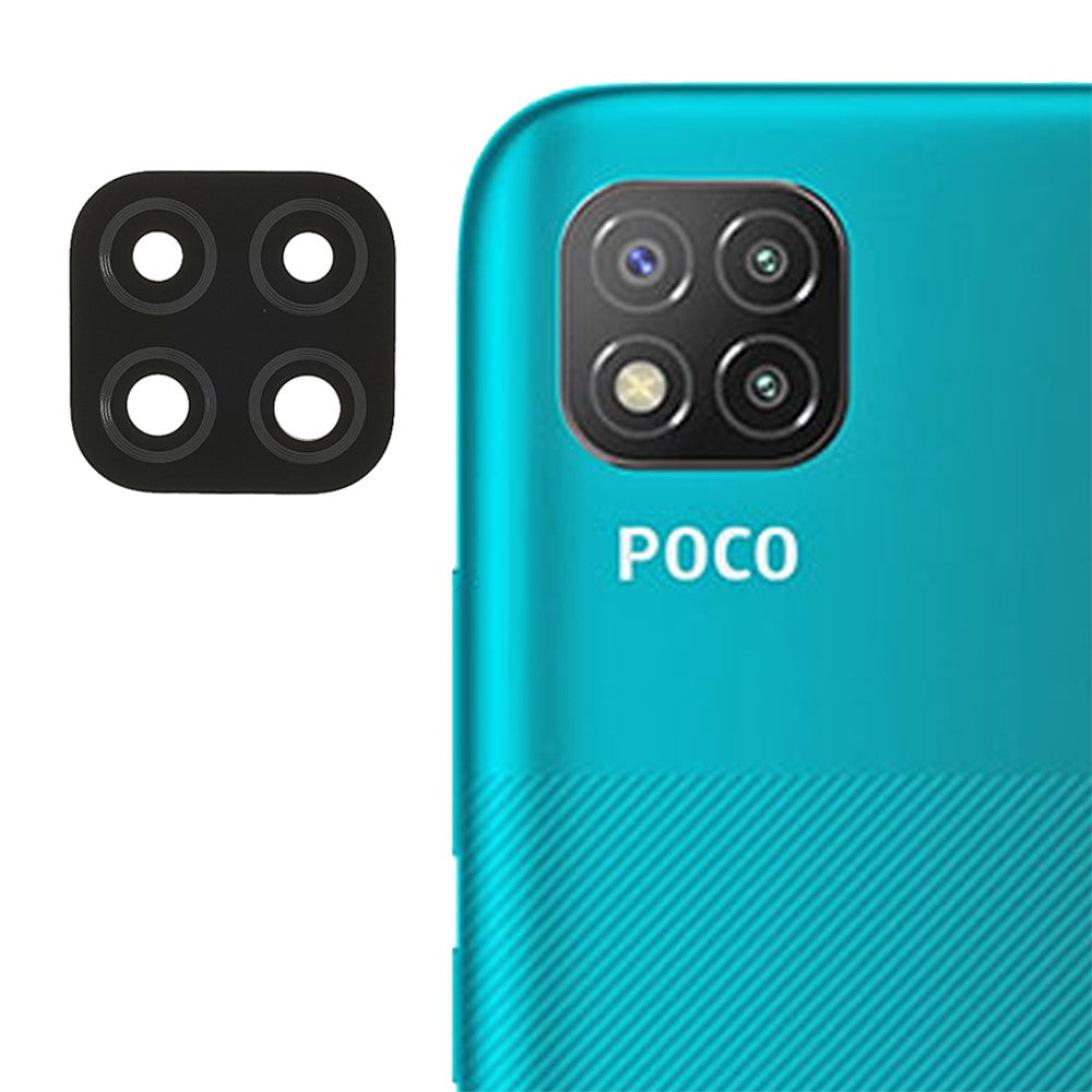 Couvercle d'objectif de caméra arrière Xiaomi Poco C3