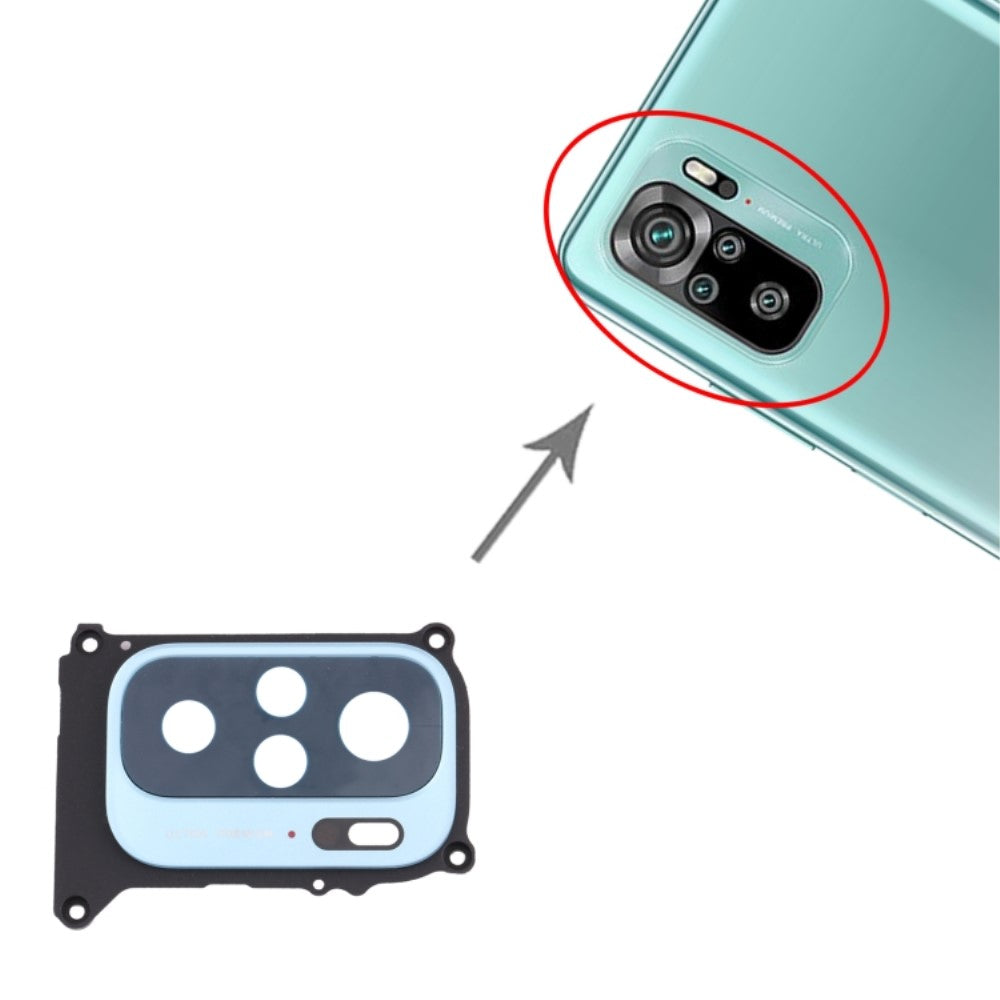 Cache Objectif Caméra Arrière Xiaomi Redmi Note 10S Vert