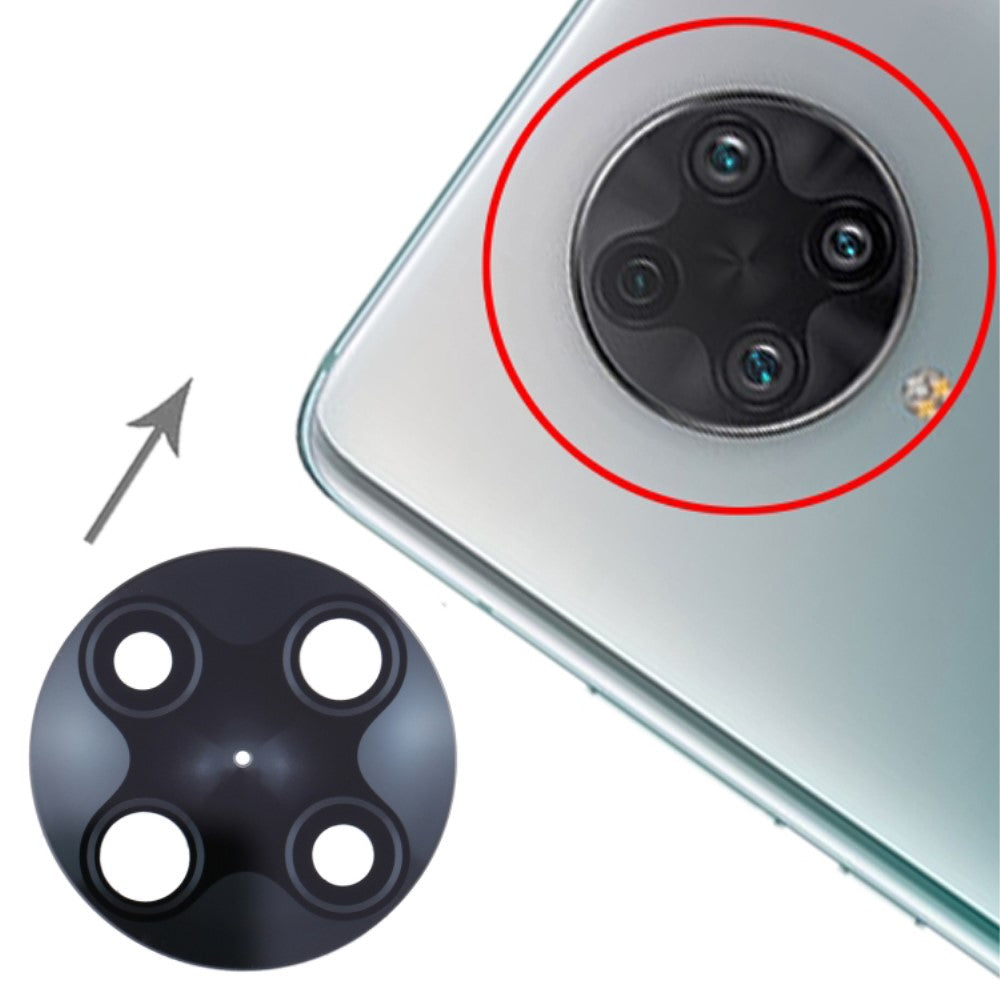 Couvercle d'objectif de caméra arrière Xiaomi Redmi K30 Ultra