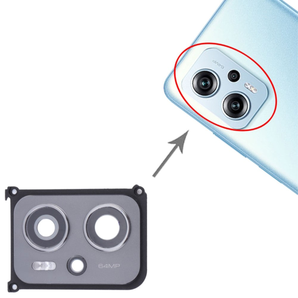 Rear Camera Lens Cover Xiaomi Redmi Note 11T Pro 5G / 11T Pro+ 5G / Poco X4 GT 5G