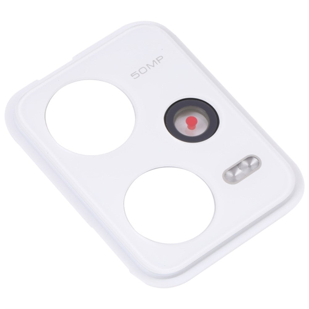 Couvercle d'objectif de caméra arrière Xiaomi Redmi Note 12 Pro 5G Blanc