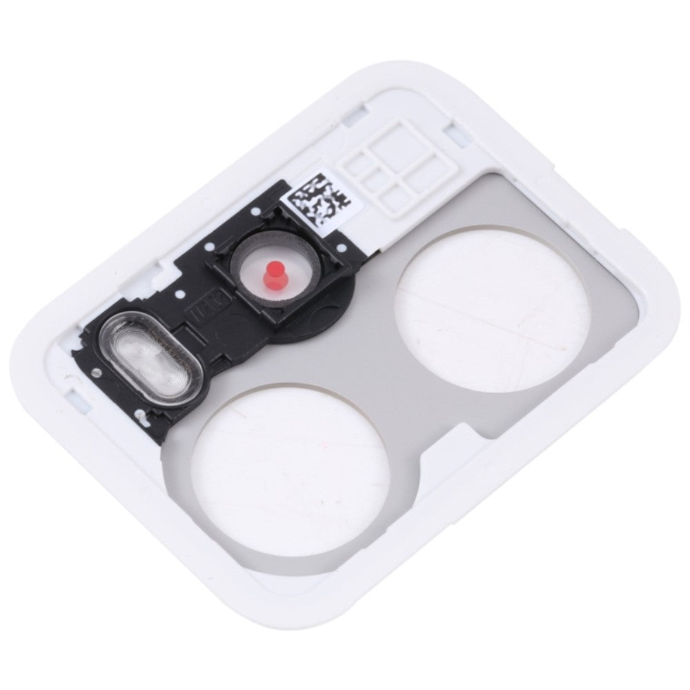 Couvercle d'objectif de caméra arrière Xiaomi Redmi Note 12 Pro 5G Blanc
