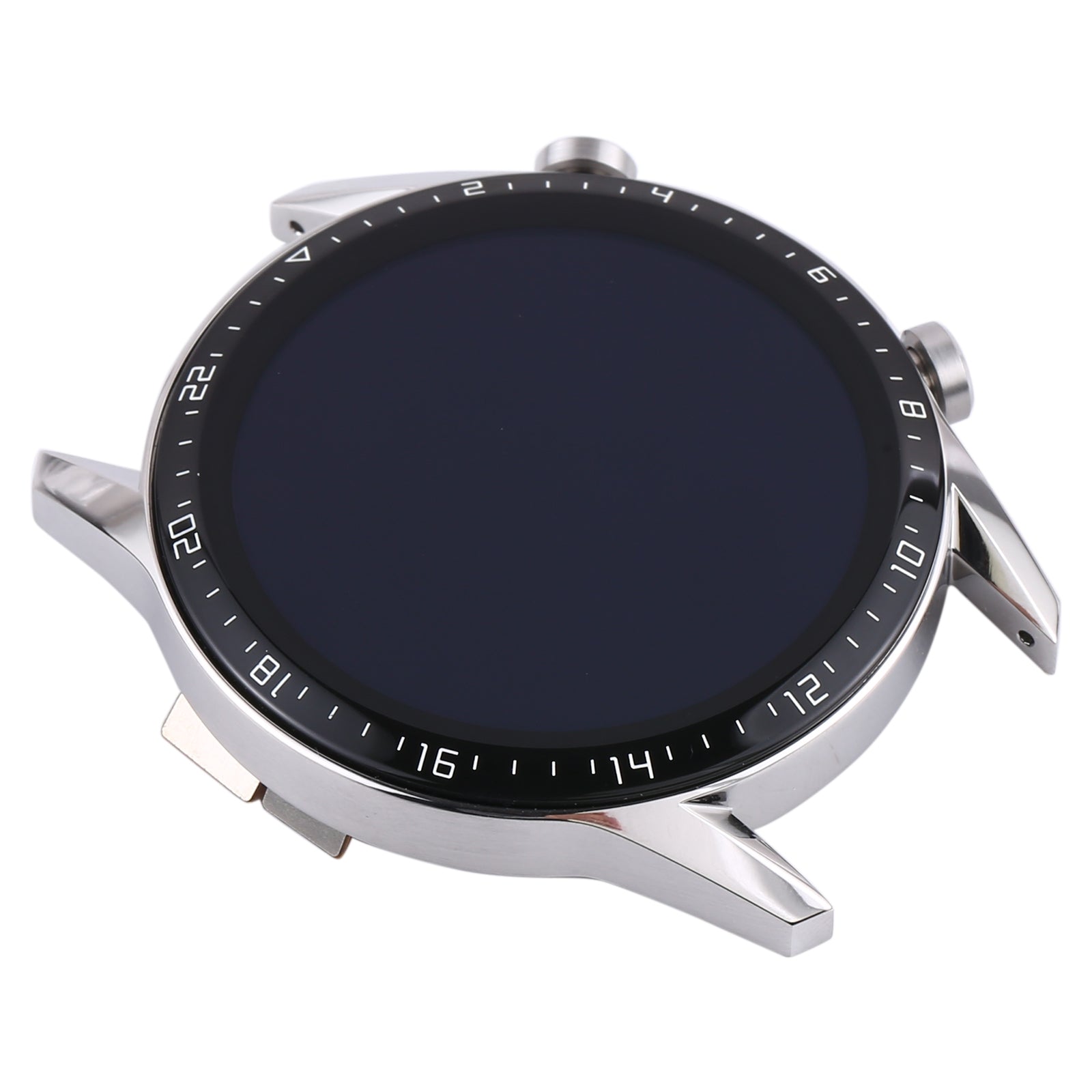 Pantalla Completa LCD + Tactil + Marco Huawei Watch GT 2 46 mm Plateado