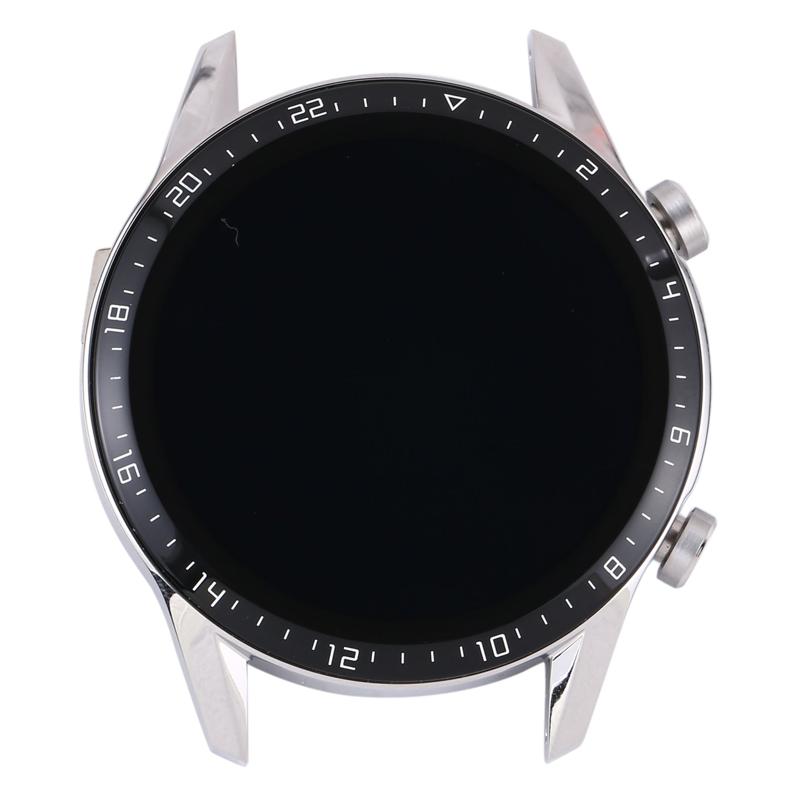 Full Screen LCD + Touch + Frame Huawei Watch GT 2 46 mm Silver