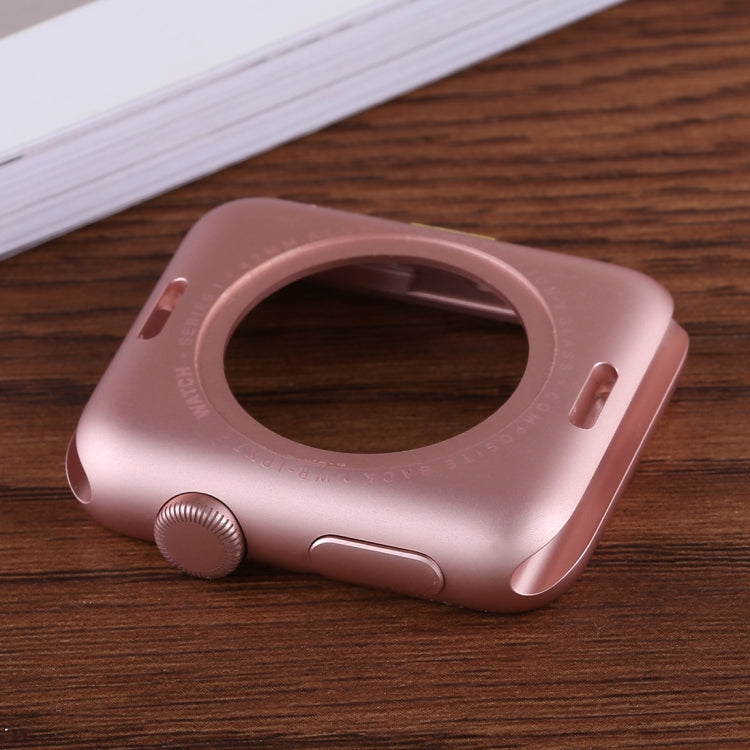Cadre central pour Apple Watch Series 1 42 mm (or rose)