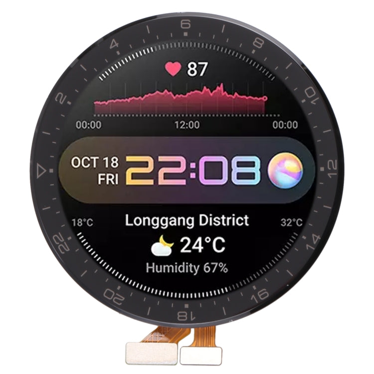 Pantalla LCD Original y Montaje Completo de Digitalizador Para Huawei Watch 3 Pro
