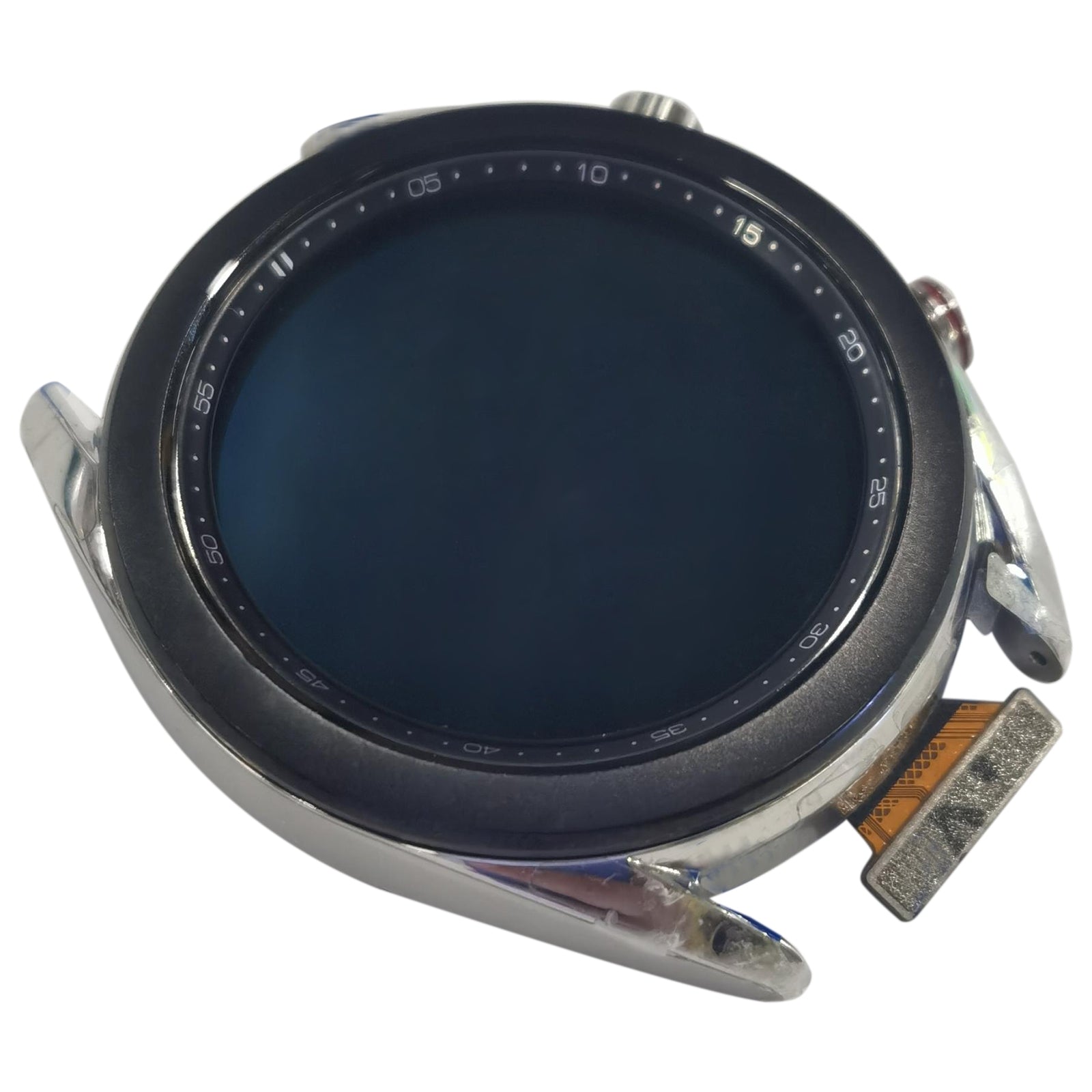 Pantalla Completa + Tactil + Marco Samsung Galaxy Watch3 R850 / R855 Plateado