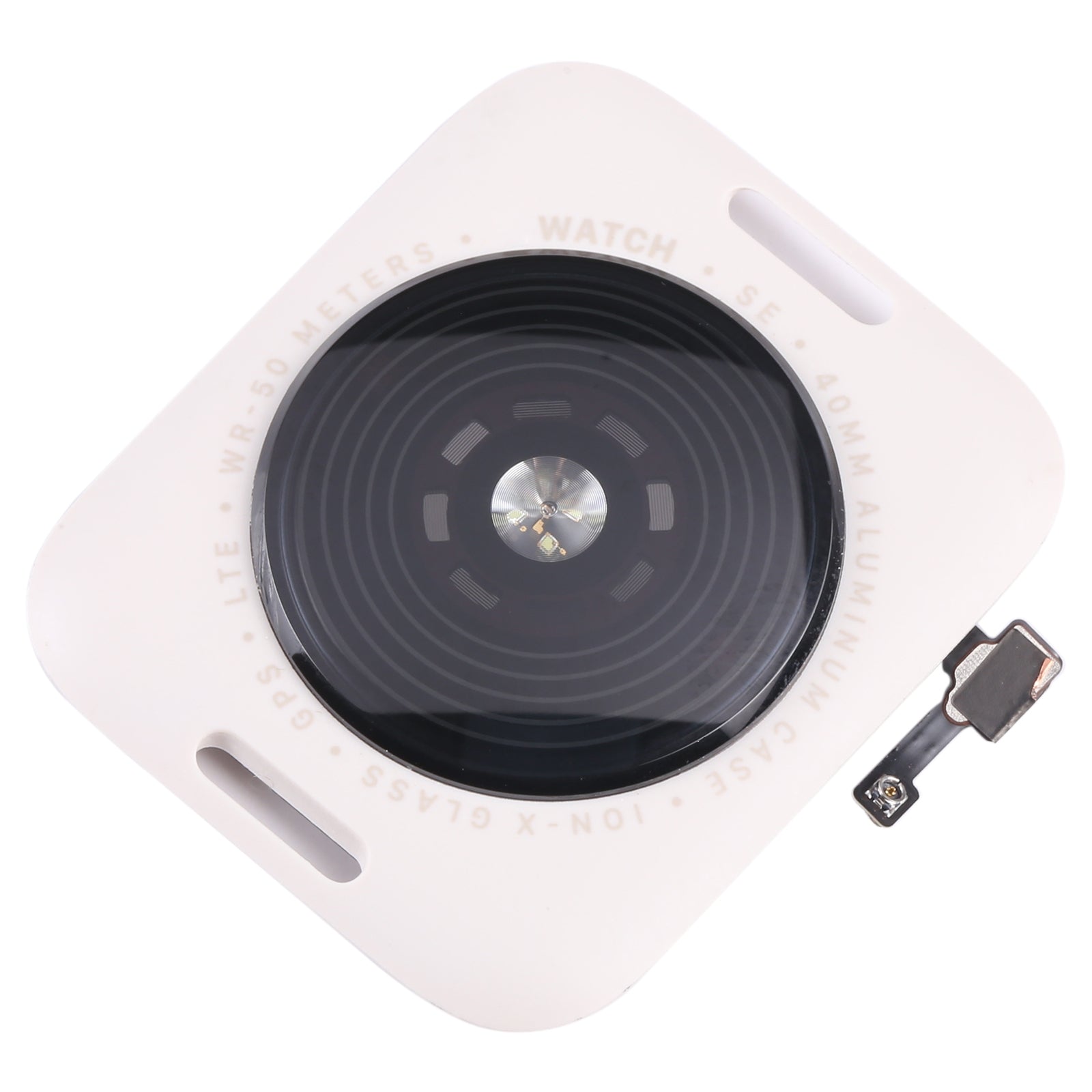 Coque arrière + chargement sans fil Apple Watch Series SE 2022 40 mm Starlight GPS Edition