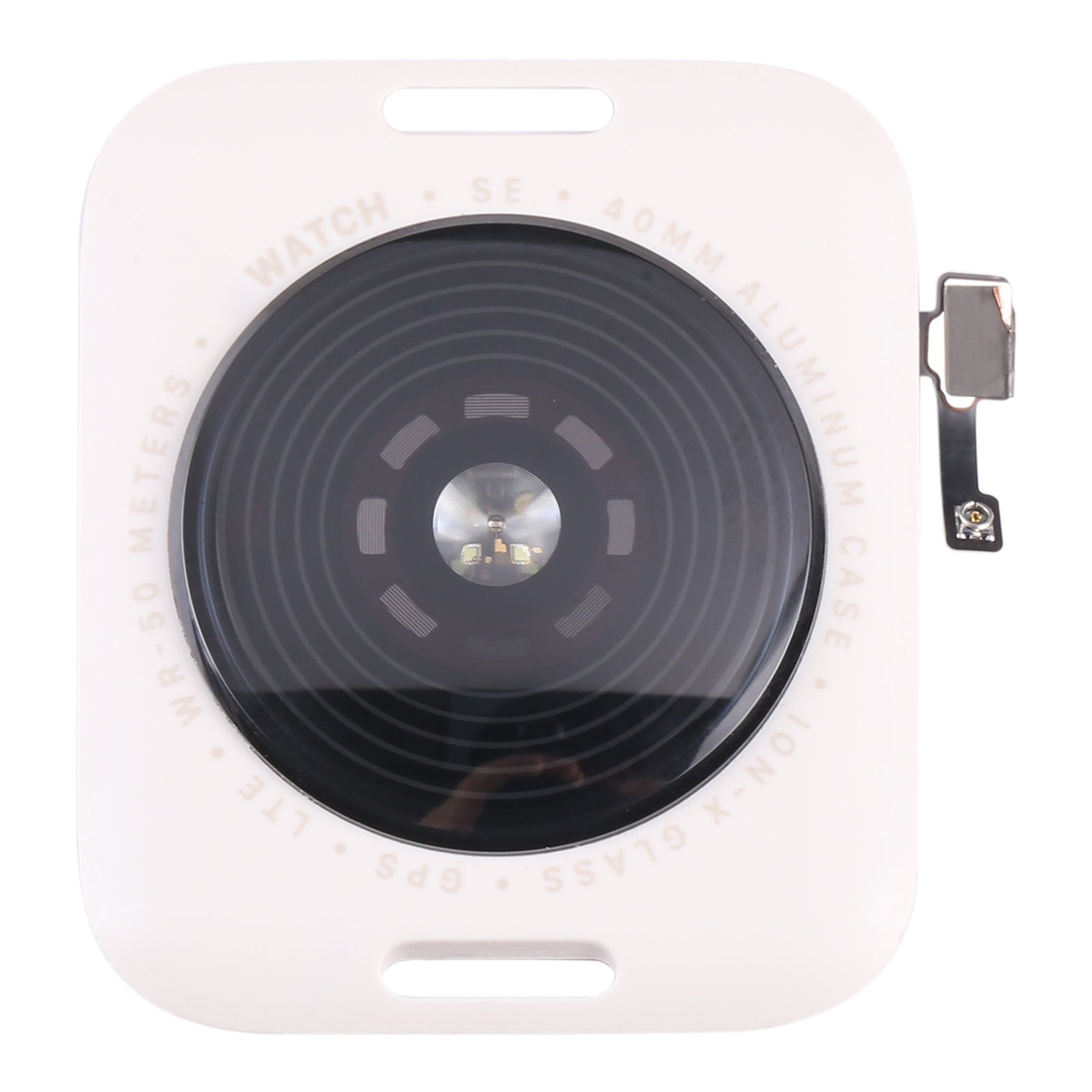 Coque arrière + chargement sans fil Apple Watch Series SE 2022 40 mm LTE Edition Starlight
