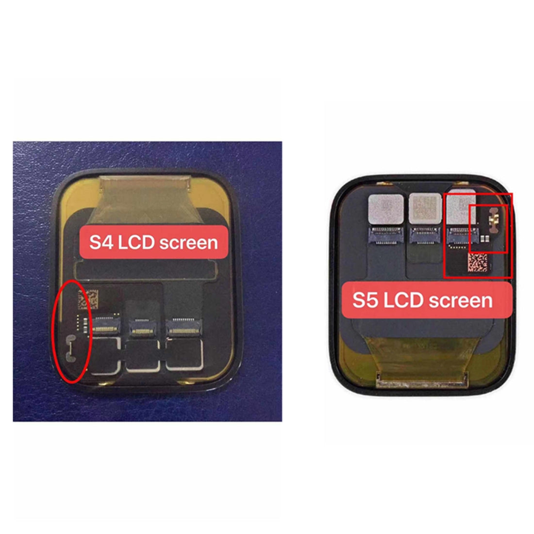 Ecran LCD + Numériseur Tactile Apple Watch Series 5 44 mm