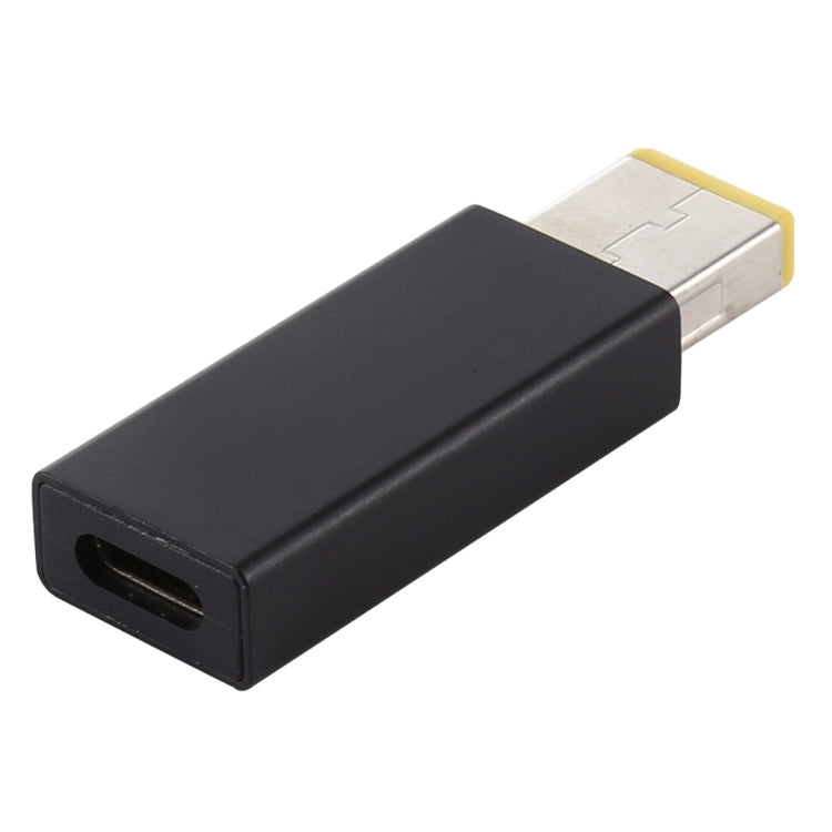 USB-C Type-C Female to Lenovo Big Square Male Plug Adapter Connector