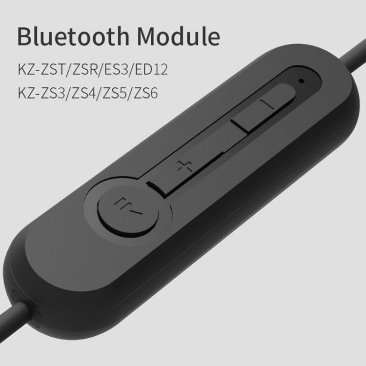 Cable de actualización Bluetooth Stereo de alta fidelidad KZ B para Auriculares KZ ZST / ED12 / ES3 / ZSR / ZS10 / ES4