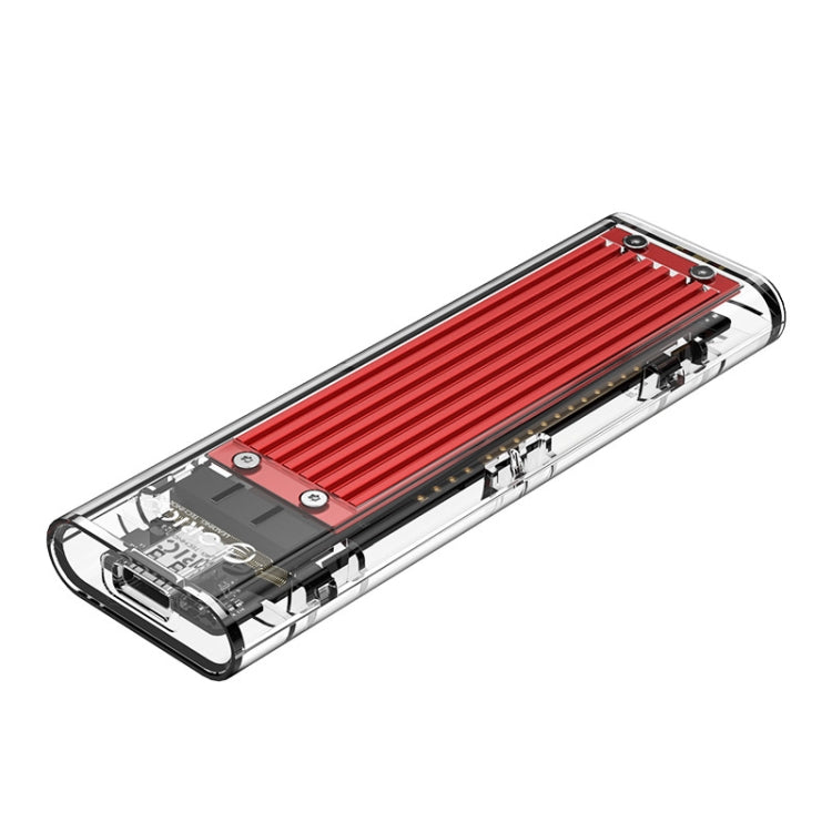 Carcasa ORICO TCM2-C3 NVMe M.2 SSD (10Gbps) (Rojo)