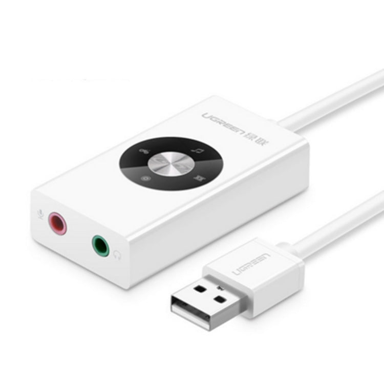 UVerde CM109 USB to Dual 3.5mm Jack External Audio Card For Computer with 4 Sound Modes Length: 23cm
