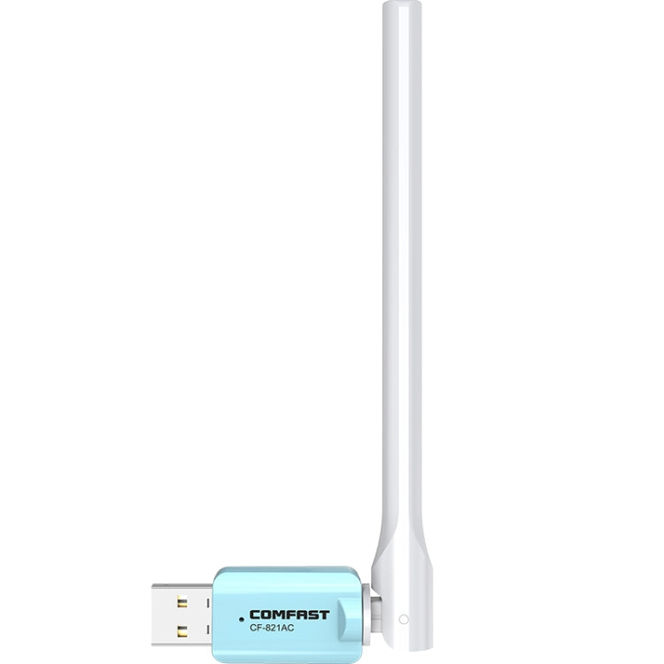 Adaptador de red USB Wifi de Doble Banda COMFAST CF-821AC 600Mbps