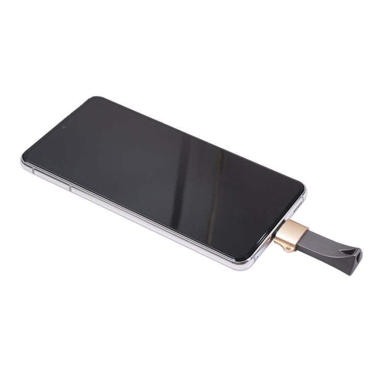 3699 Type C / USB-C Male to USB 2.0 OTG Adapter (Gold)