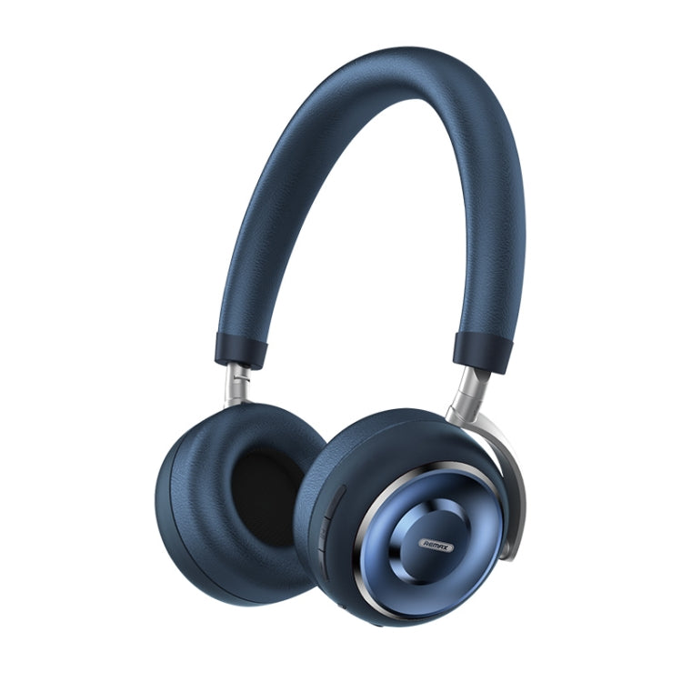 Remax RB-620HB Bluetooth 5.0 Metal Wireless Bluetooth Headphones (Blue)