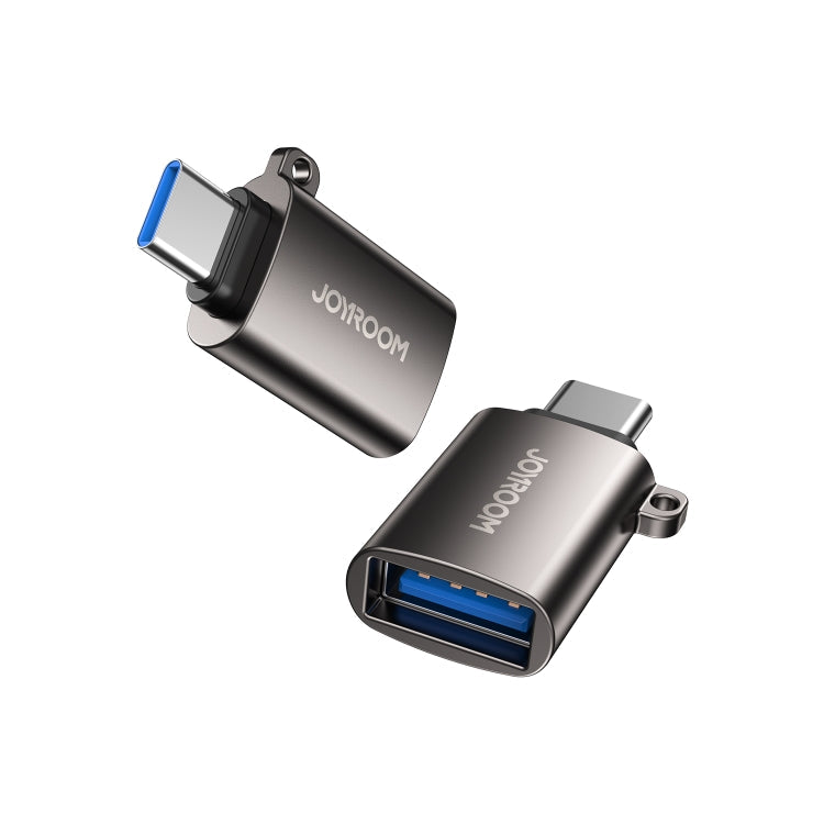 Joyroom S-H151 2A USB-C / TYPE-C Male to USB Female OTG Adapter (Black)