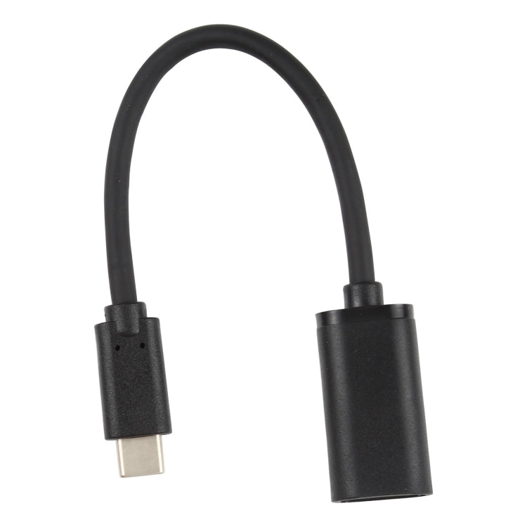 BYL-1803 USB-C 3.1 / Type C Male to USB 3.0 Female OTG Adapter Cable (Black)