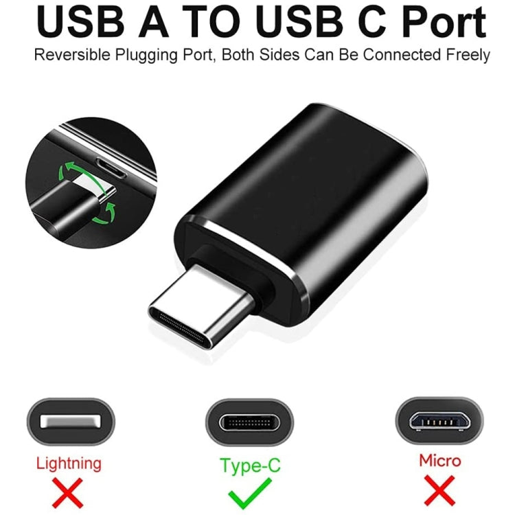 XQ-ZH004 USB 3.0 Hembra a USB-C / TYPE-C Hombre Adaptador OTG