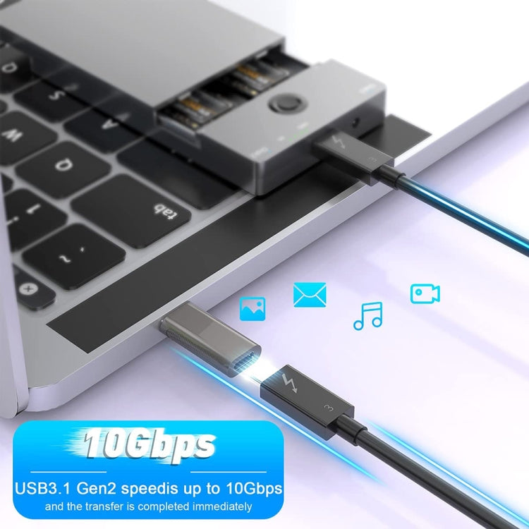 XQ-ZH011 USB 3.0 Macho a USB-C / TYPE-C Female OTG Aley Aley Adaptador