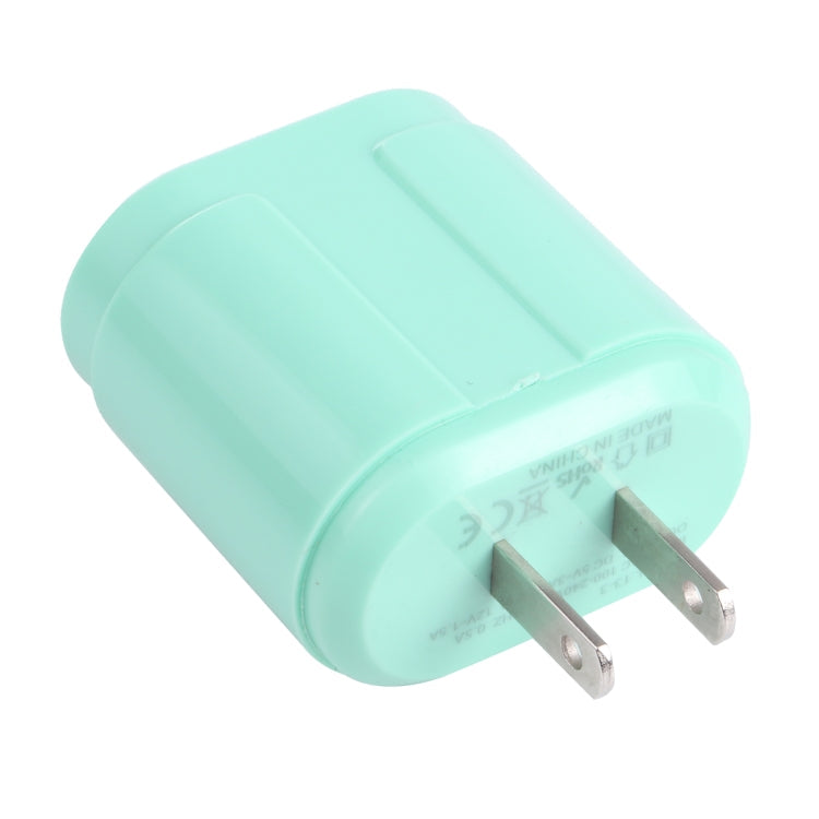 13-3 QC3.0 Einzelne USB-Schnittstelle Macarons Reiseladegerät US-Stecker