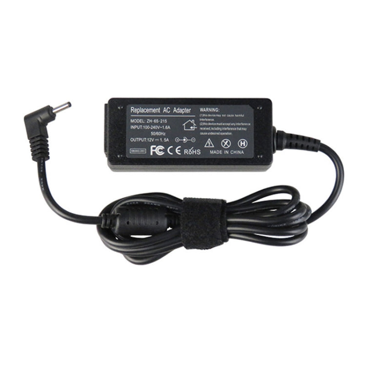ZH-65-215 12V 1.5A Power Adapter For Acer Laptop Cable length: 1.5m