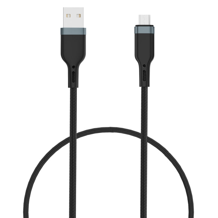 WIWU PT03 USB A Micro USB Platinum Data Cable longitud del Cable: 1.2m (Negro)