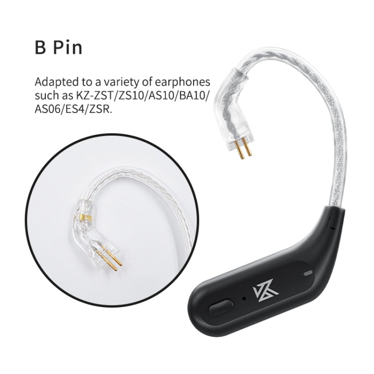 KZ AZ09 Auriculares Bluetooth Eark Hook 5.2 Cable de actualización del módulo de Bluetooth Inalámbrico Estilo: B