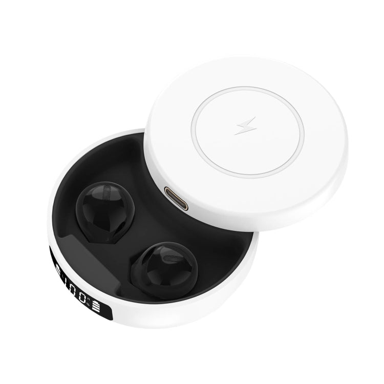 X6WS Mini écouteur Bluetooth sans fil TWS à affichage numérique à réduction de bruit (noir)