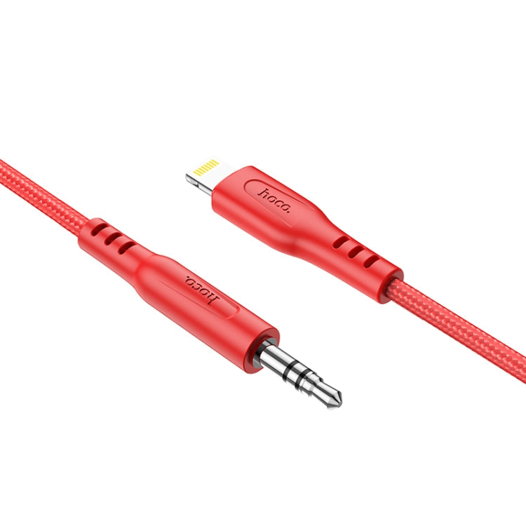 Cable de conVersión de Audio Digital Hoco UPA18 8 PIN longitud: 1m (Rojo)