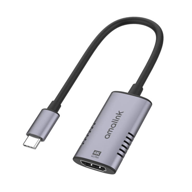 Adaptateur Amalink UC523 Type-C / USB-C vers HDMI (Gris)