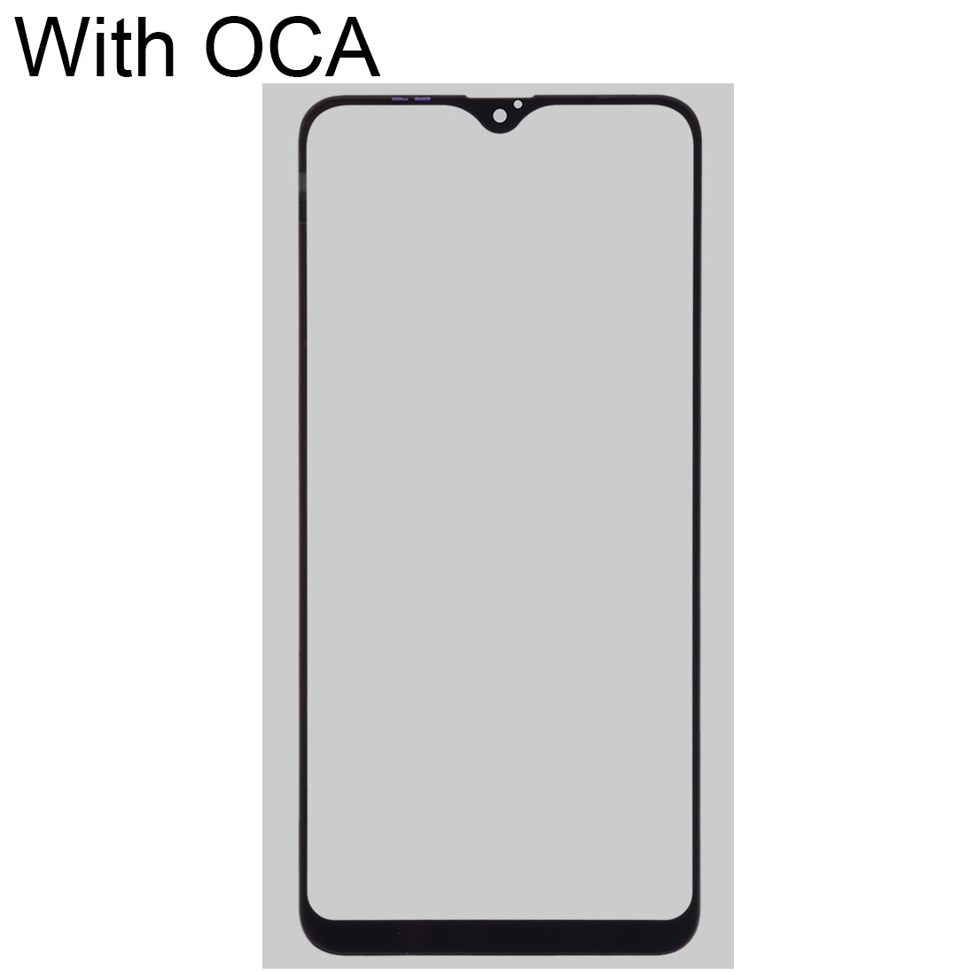 Front Screen Glass + OCA Adhesive Samsung Galaxy A10
