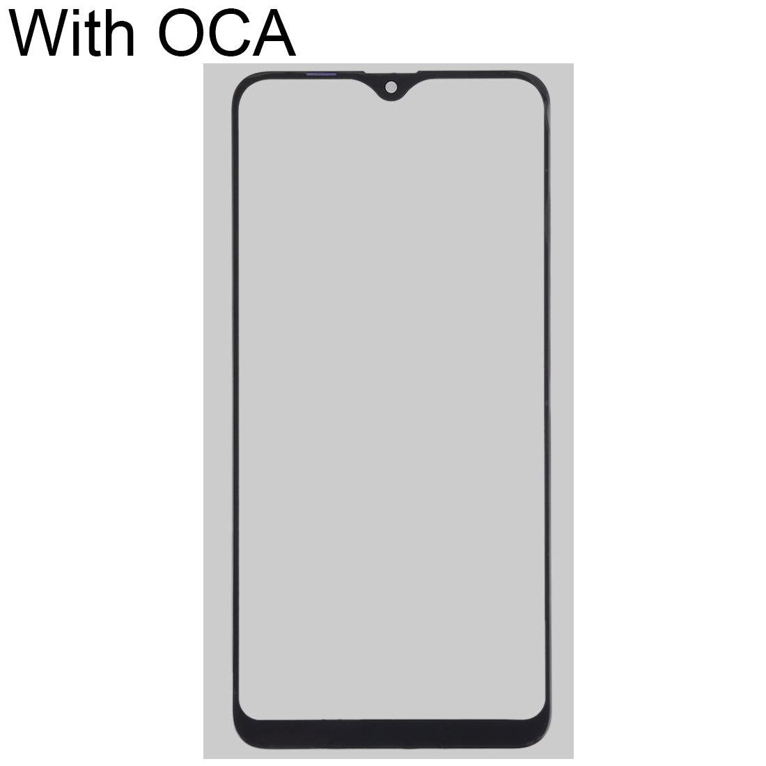Front Screen Glass + OCA Adhesive Samsung Galaxy M10
