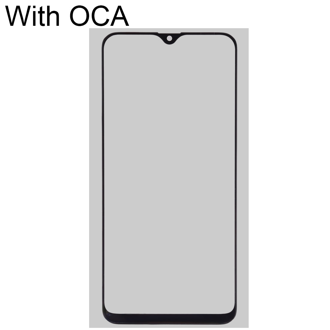 Front Screen Glass + OCA Adhesive Samsung Galaxy A10E / A20E