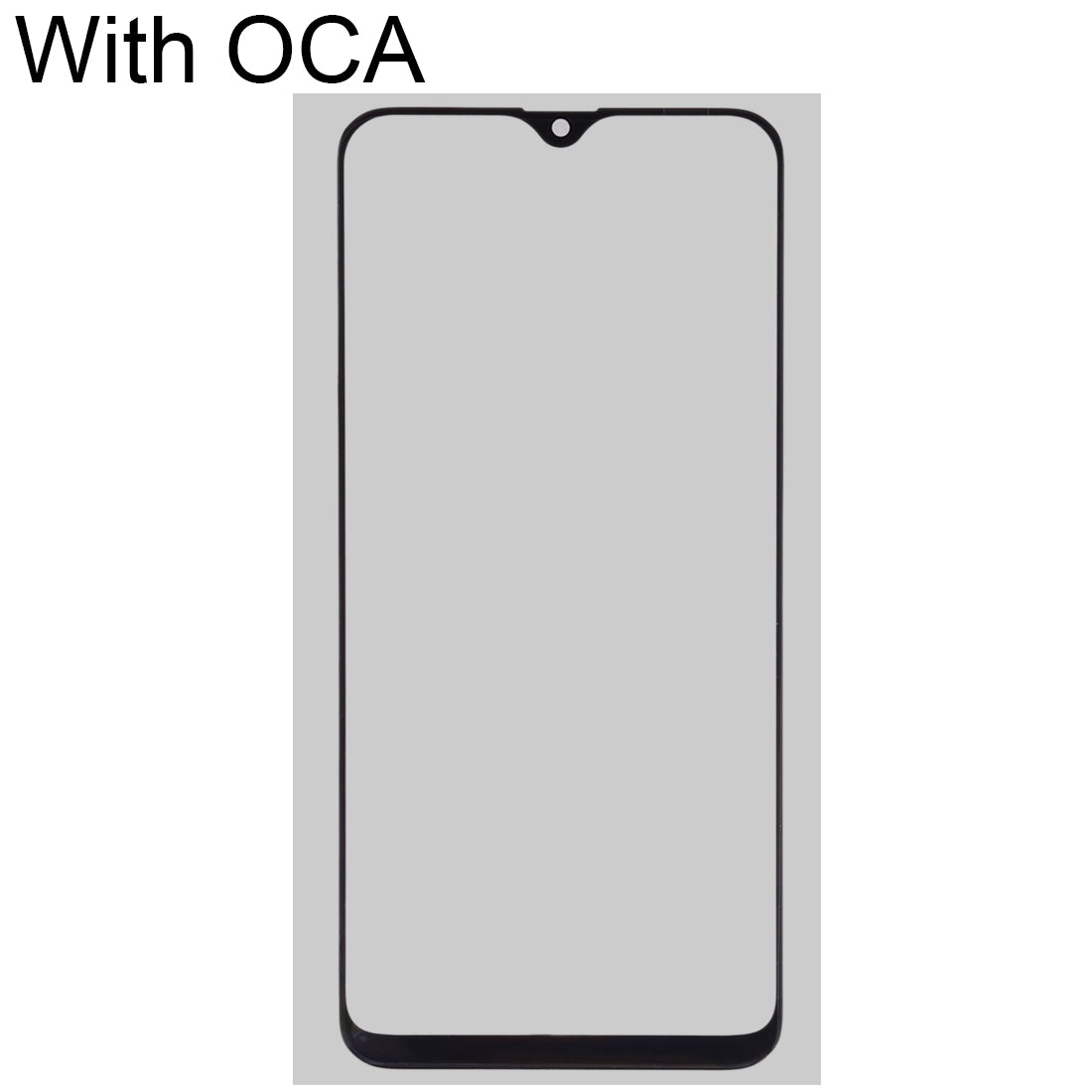 Vitre Ecran Avant + Adhésif OCA Samsung Galaxy A20 / A30S