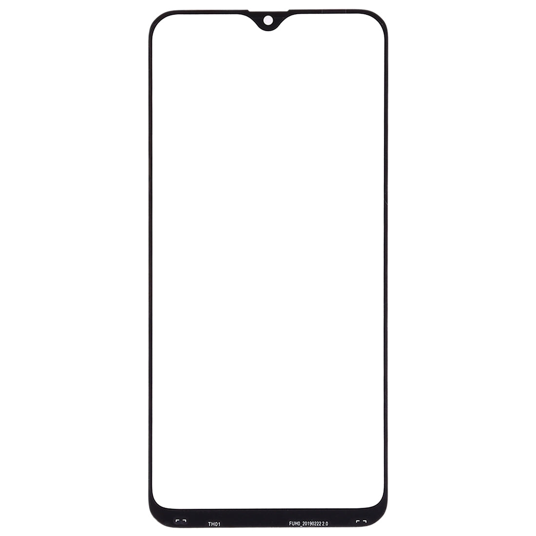Front Screen Glass + OCA Adhesive Samsung Galaxy A20 / A30S