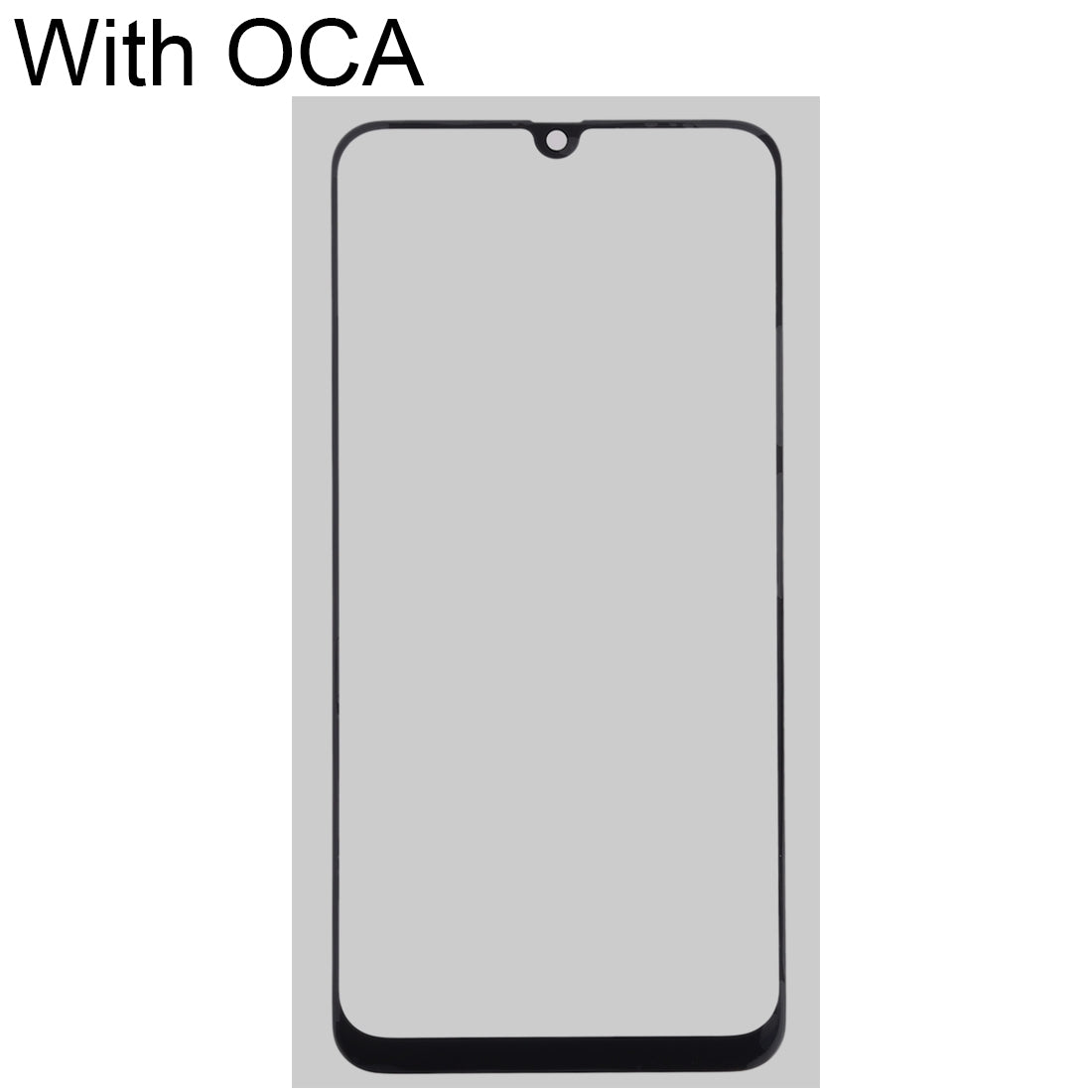 Cristal Pantalla Frontal + Adhesivo OCA Samsung Galaxy A30 / A50