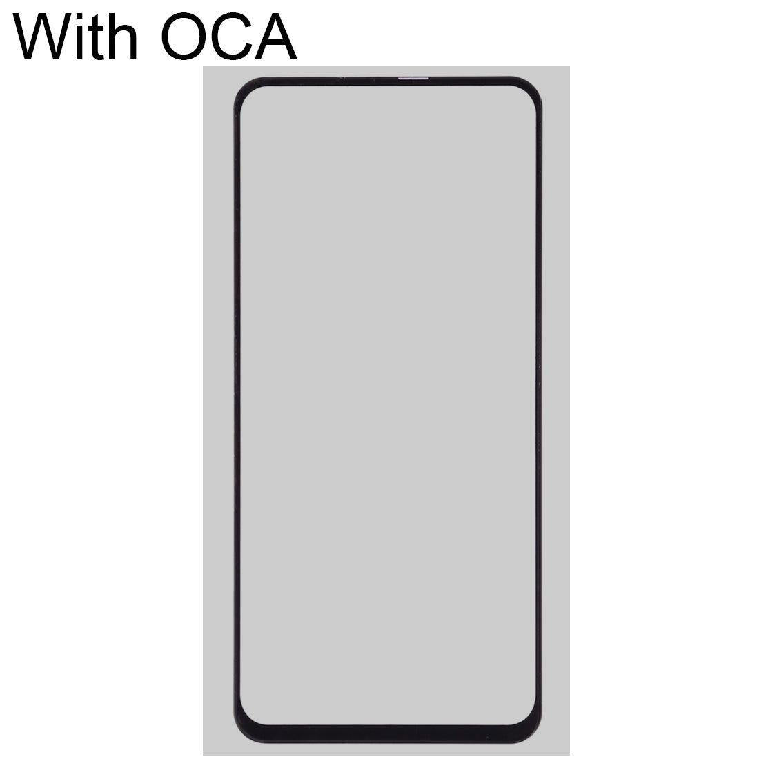Front Screen Glass + OCA Adhesive Samsung Galaxy A60