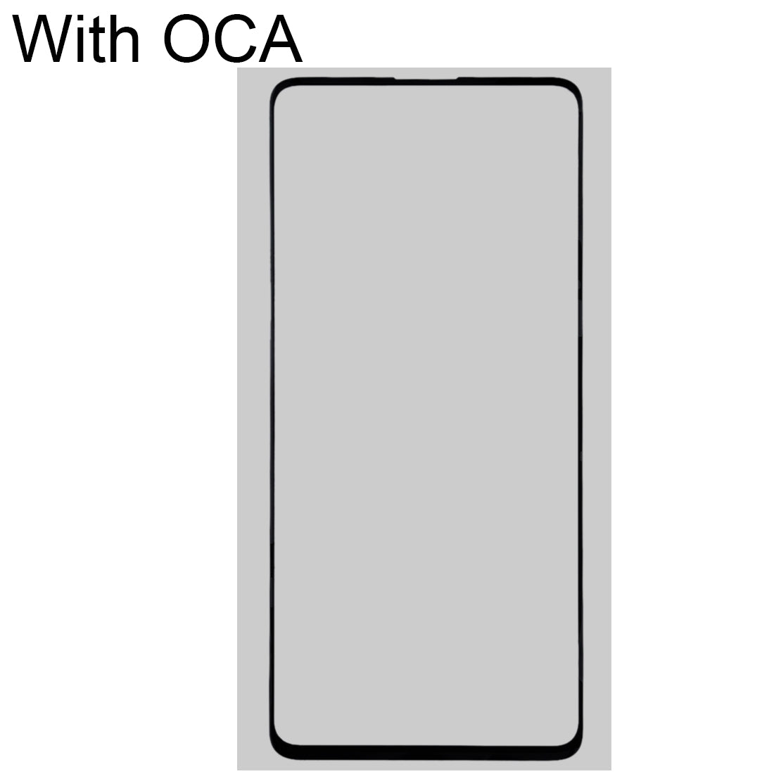 Front Screen Glass + OCA Adhesive Samsung Galaxy A51