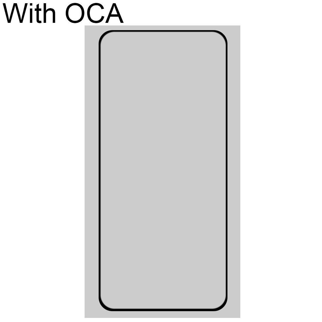 Front Screen Glass + OCA Adhesive Samsung Galaxy S21 +