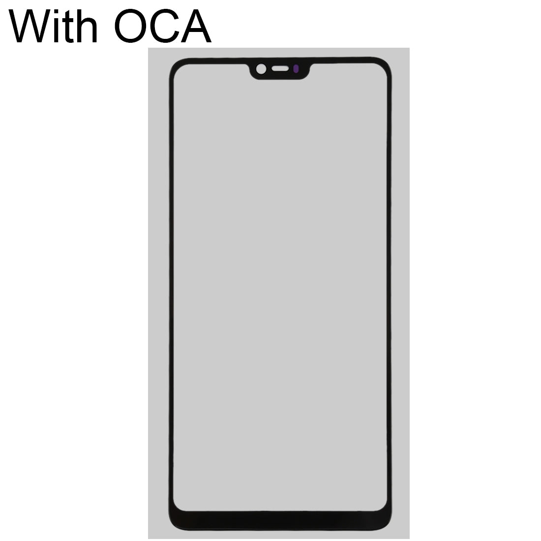 Front Screen Glass + OCA Adhesive Oppo A3