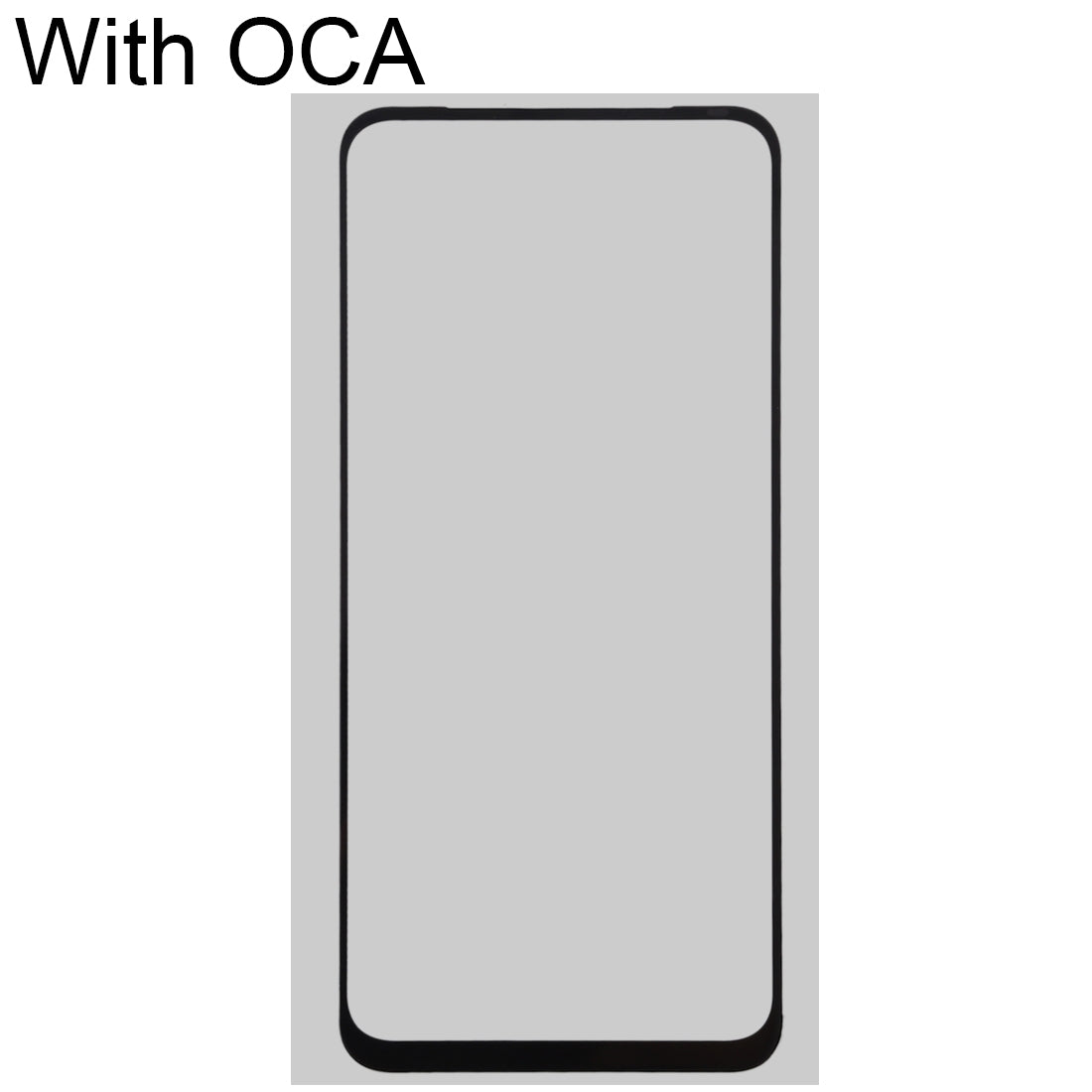 Front Screen Glass + OCA Adhesive Oppo K3 / F11 Pro