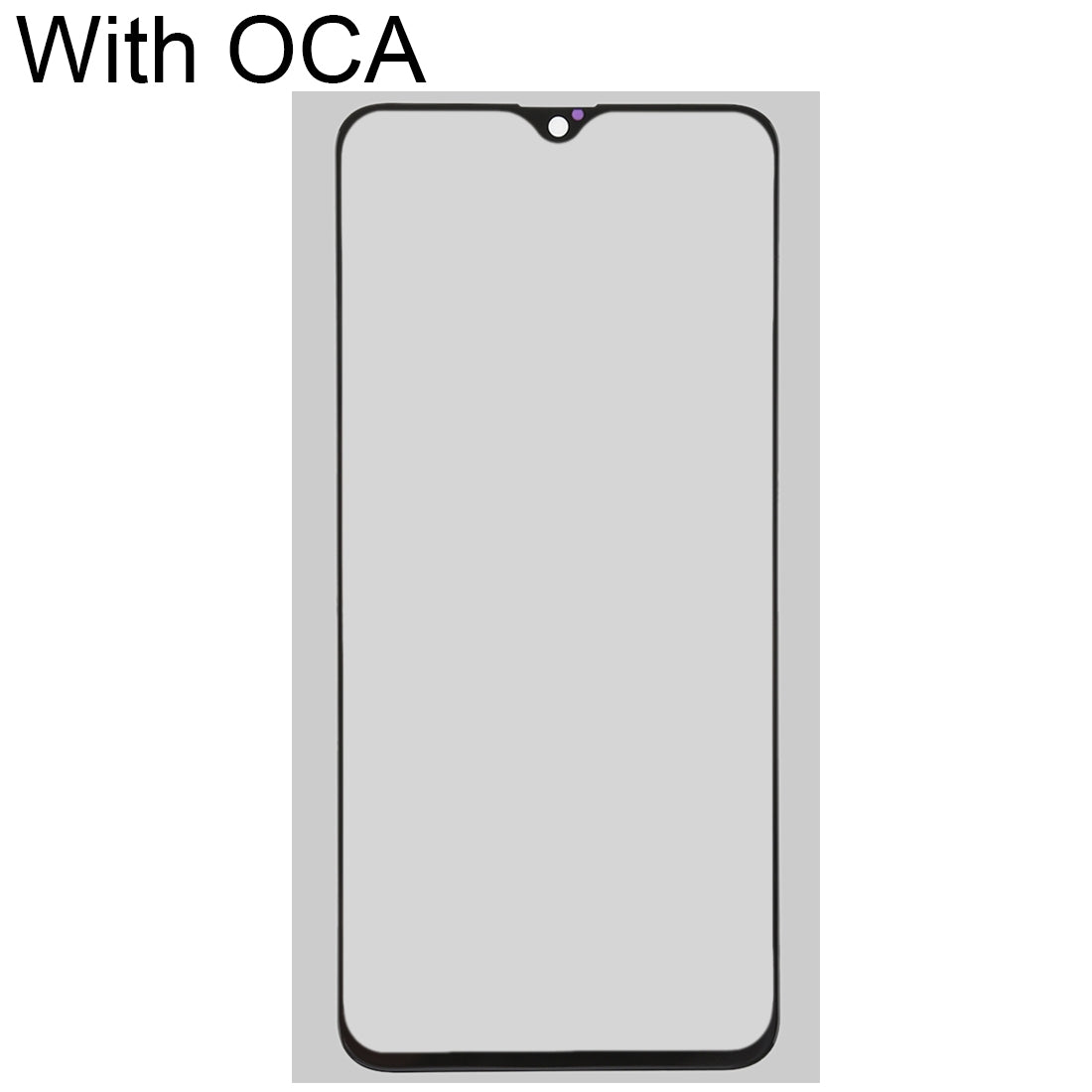 Front Screen Glass + OCA Adhesive Oppo R17 / R17 Pro