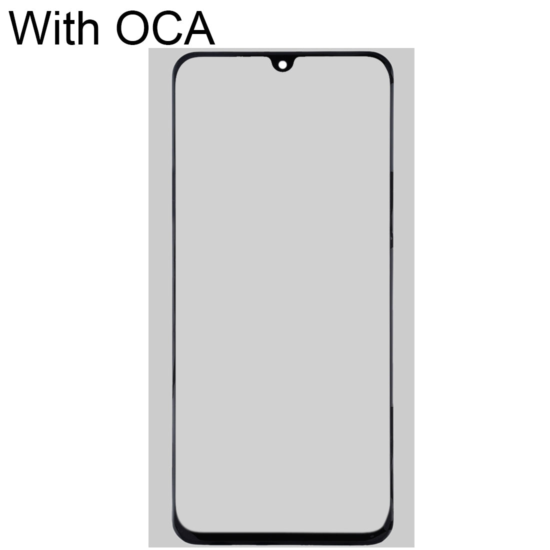 Front Screen Glass + OCA Adhesive Xiaomi MI 10 Lite 5G