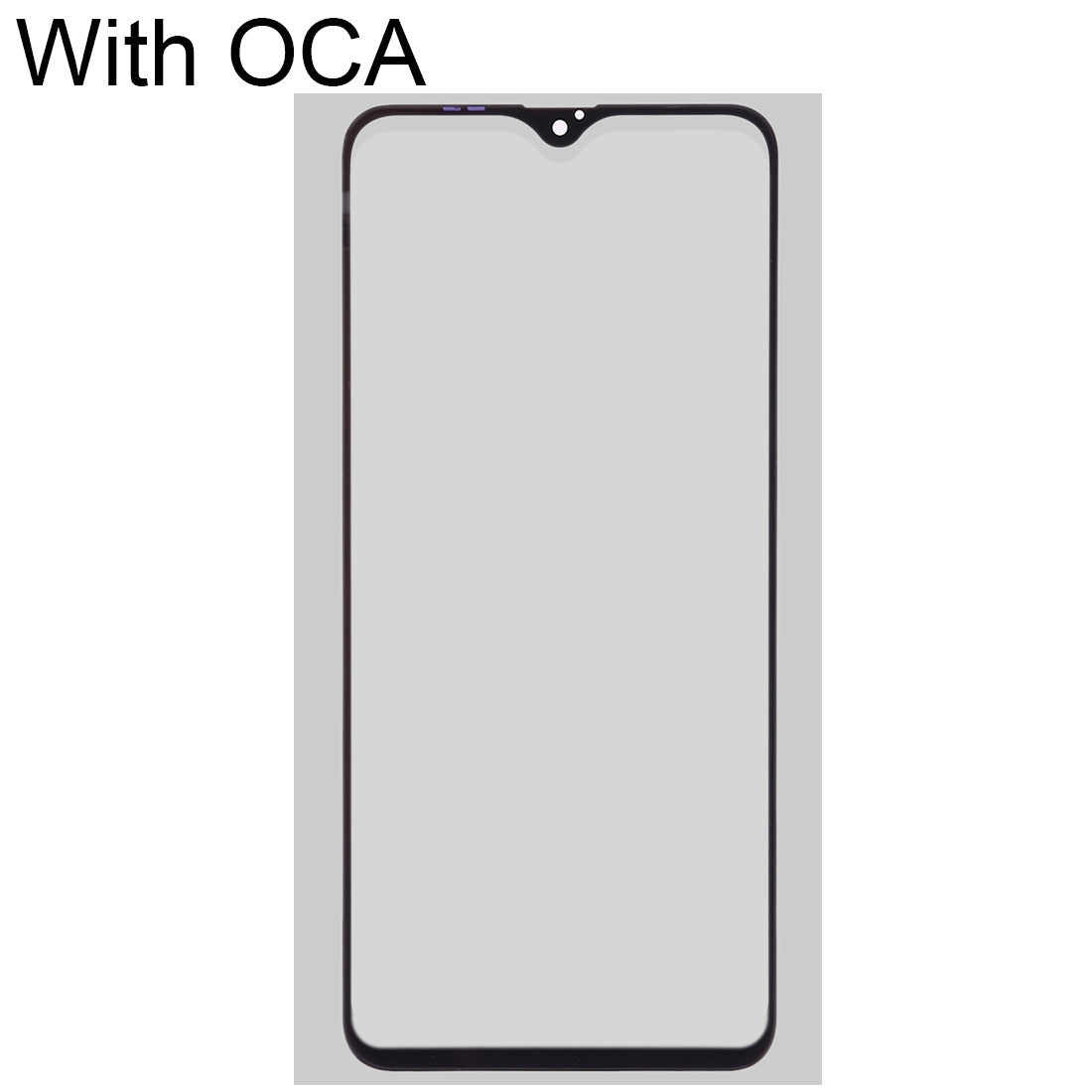 Front Screen Glass + OCA Adhesive Xiaomi Redmi Note 8 Pro