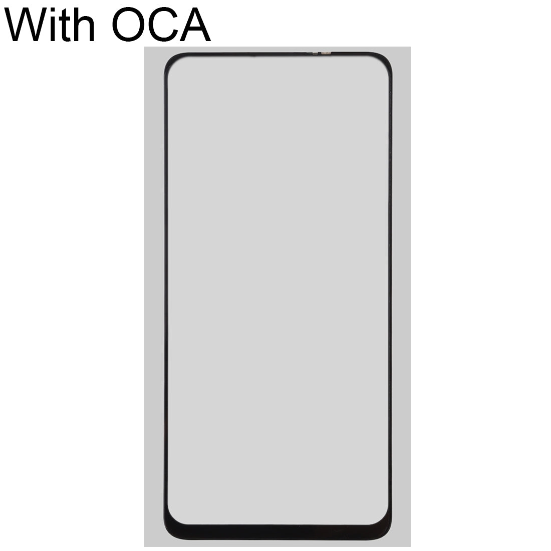 Front Screen Glass + OCA Adhesive Xiaomi Redmi Note 9 Pro